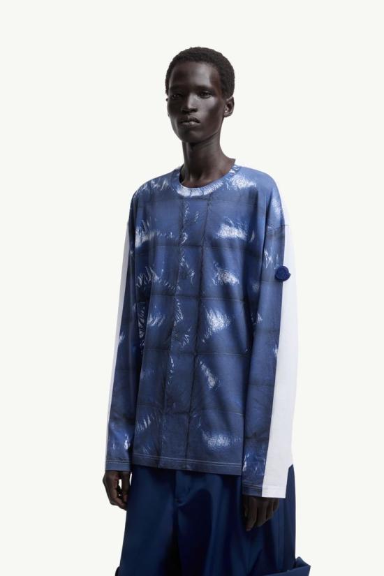 25FW 몽클레어 반팔 티셔츠 8D0000189AYW73H - MONCLER