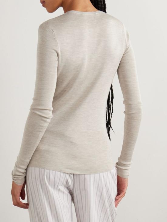 25SS 더로우 스웨터 8699 Y885SML MARRON - THE ROW