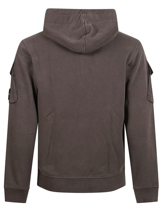 25FW 스톤 아일랜드 후드 티셔츠 6100009S0A20V0062 GRIS - STONE ISLAND