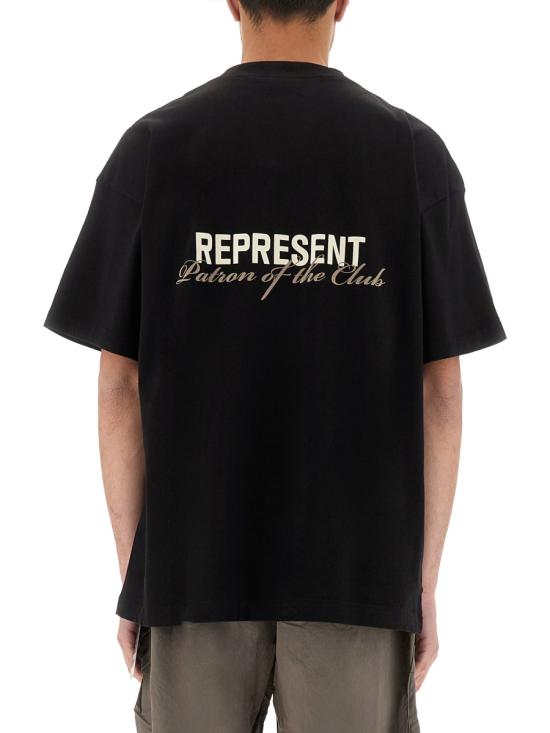  리프레젠트 반팔 티셔츠 MLM4274 001 BLACK - REPRESENT