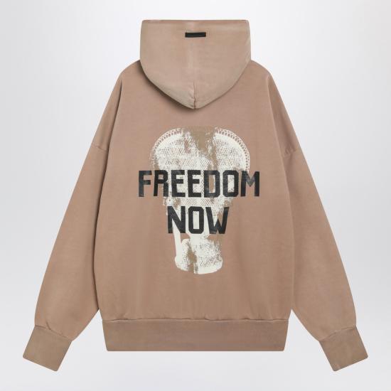 25FW 피어오브갓 에듀케이트 프렌치 테리 루드 티셔츠 FG25FW12 12112BHF Beige - FEAR OF GOD