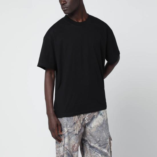 26SS 리프레젠트 반팔 티셔츠 INM4742CO Black
