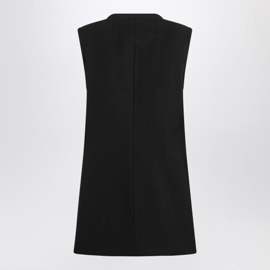 25FW 구찌 맥시 버튼 베스트 846442ZAS46 Black - GUCCI