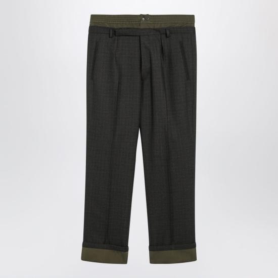26SS 프라다 스트레이트 팬츠 UP0398OOO18U7 Green