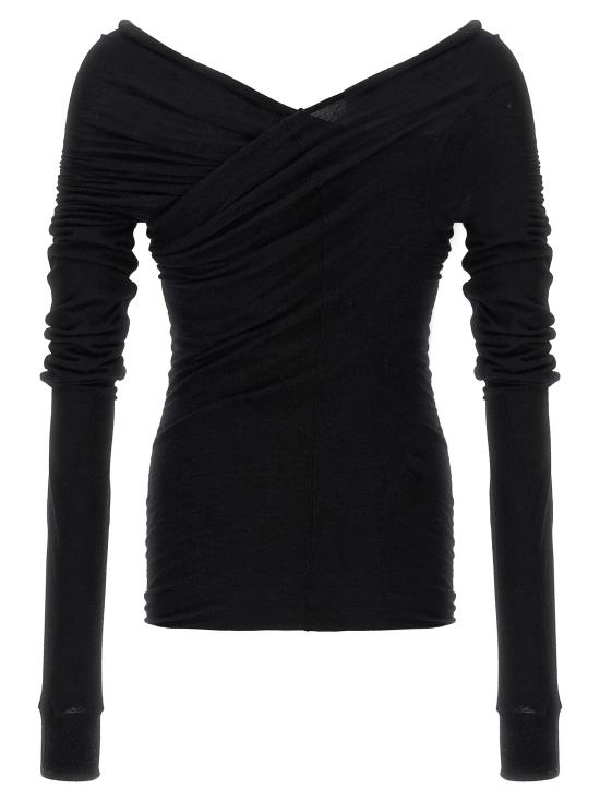 25FW 릭 오웬스 반팔 티셔츠 RU02E1262JR09 - RICK OWENS