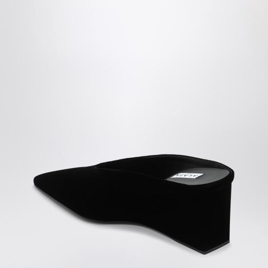 25FW 알라이아 힐/펌프스 AA3M104A014VEL Black - ALAIA