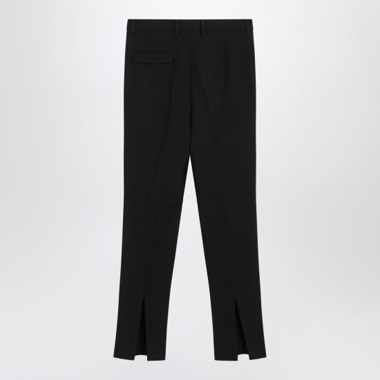25FW 구찌 스트레이트 팬츠 851042Z7AXM Black - GUCCI