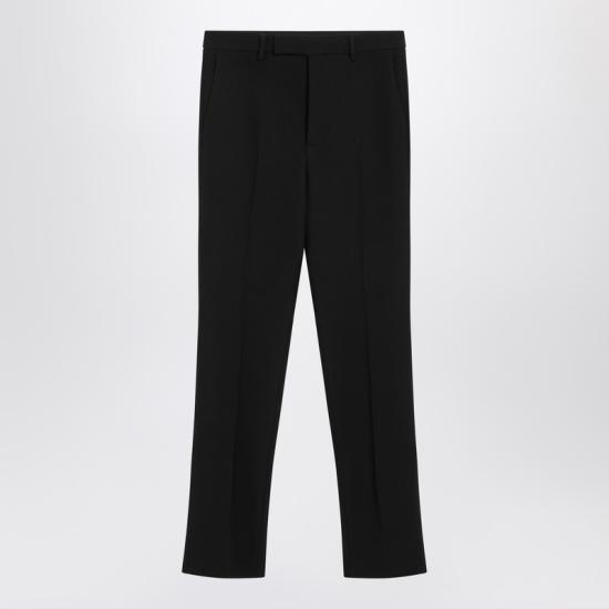 25FW 구찌 스트레이트 팬츠 851042Z7AXM Black