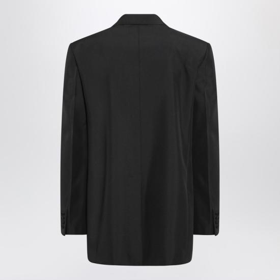  구찌 더블 브래스트 테크니컬 파나마 자켓 849881Z7AYA Black - GUCCI