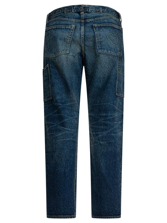 25FW 휴먼메이드 데님 팬츠 HM30PT002INDIGO - HUMANMADE