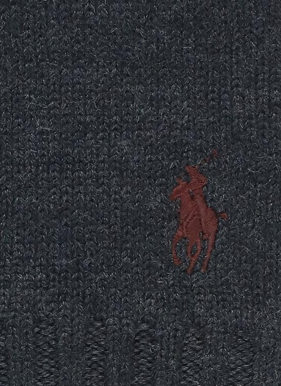 25FW 랄프 로렌 장갑 710886135 004 Grey - RALPH LAUREN