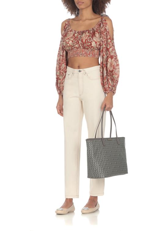 25FW 토리버치 토트백 145634 025 Grey - TORY BURCH