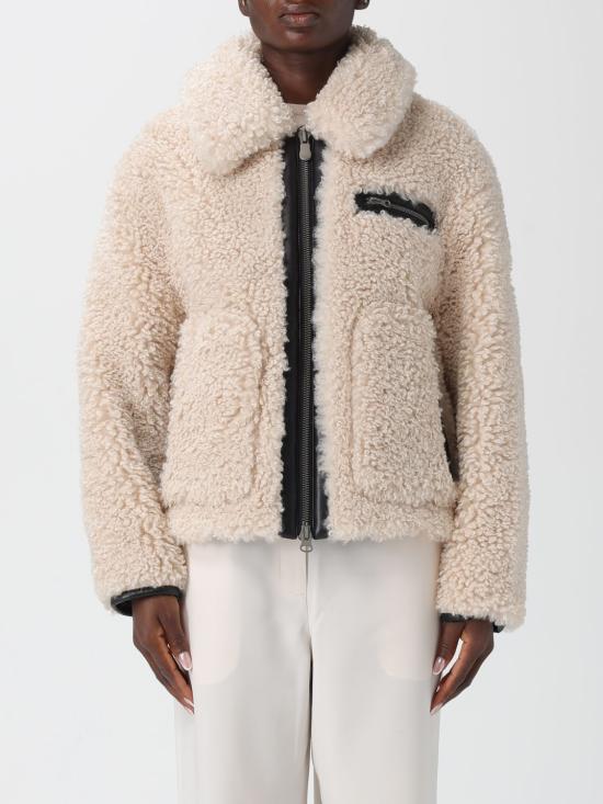 25FW 세이브더덕 Hester 퍼자켓 D32515WCURL21 40034 Beige