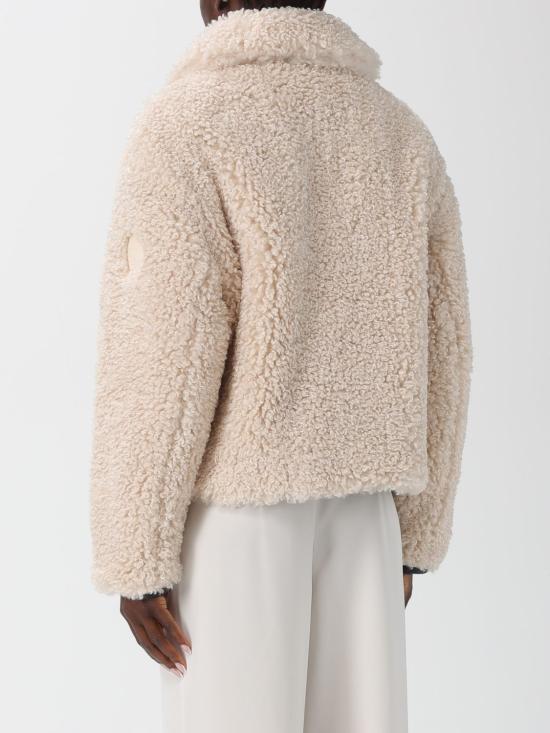 25FW 세이브더덕 Hester 퍼자켓 D32515WCURL21 40034 Beige - SAVE THE DUCK