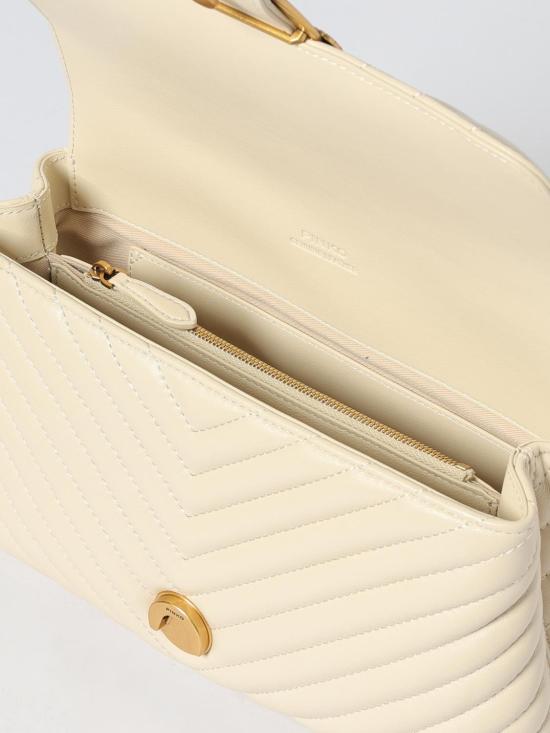 25FW 핑코 토트백 100043A0GK Z14Q White - PINKO