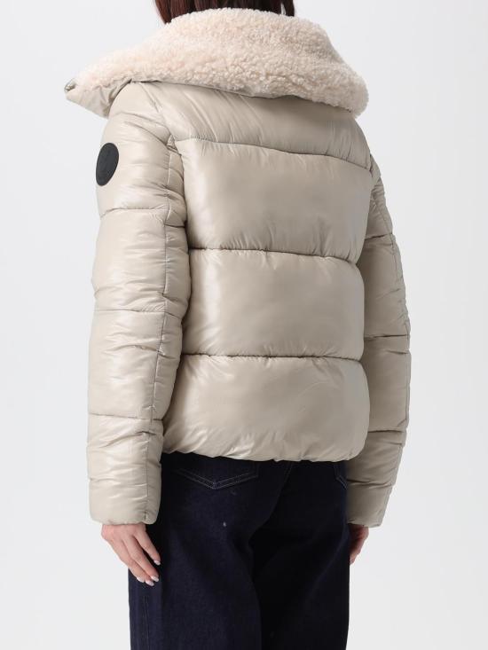 25FW 세이브더덕 자켓 D30974WLOVE21 40019 Beige - SAVE THE DUCK