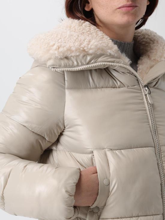 25FW 세이브더덕 자켓 D30974WLOVE21 40019 Beige - SAVE THE DUCK