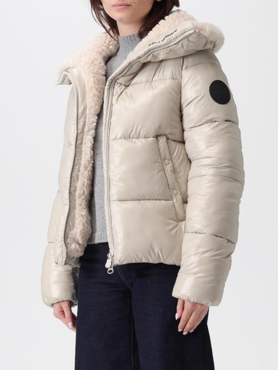 25FW 세이브더덕 자켓 D30974WLOVE21 40019 Beige - SAVE THE DUCK