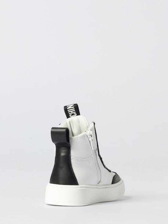 25FW [키즈] 모스키노 스니커즈 81922 03 White - MOSCHINO