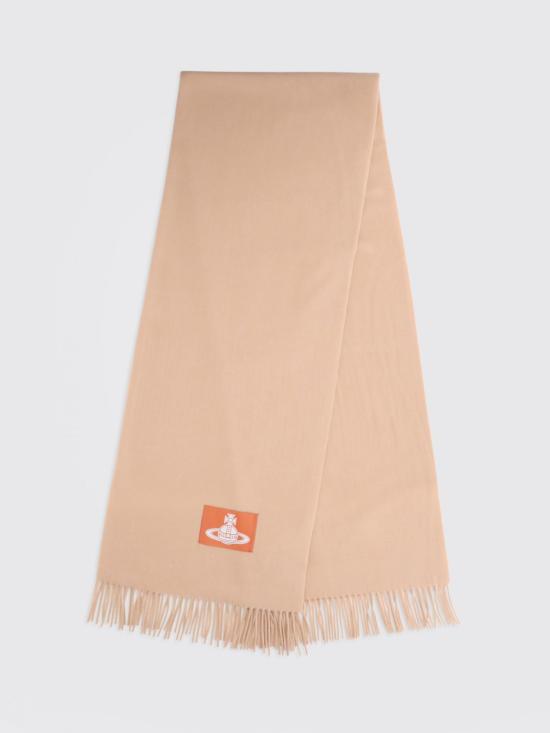 25FW 비비안웨스트우드 머플러/스카프 8103013JW01BK C401 Beige - VIVIENNE WESTWOOD