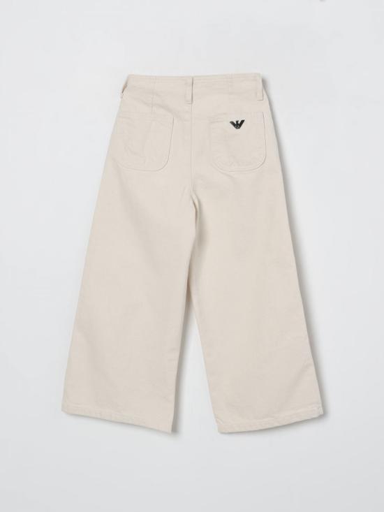 25FW [키즈] 엠포리오 아르마니 진 EG000381AF16378 U0003 White - EMPORIO ARMANI