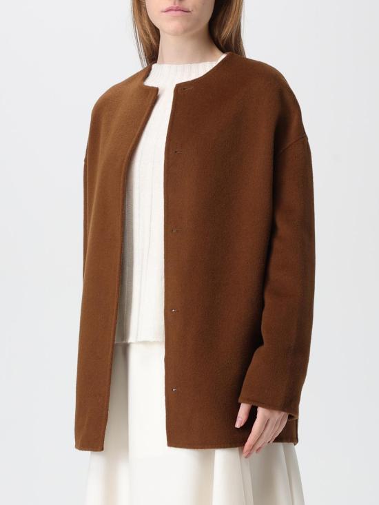 25FW 루루 스튜디오 코트 GIO WOOD Brown - LOULOU STUDIO