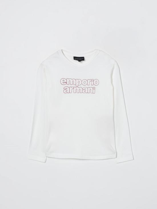 25FW [키즈] 엠포리오 아르마니 티셔츠 EG000490AF14503 U0003 White