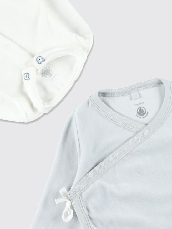 25FW [키즈] 쁘띠바또 캐주얼 세트 A0EOT 01 Blue - PETIT BATEAU