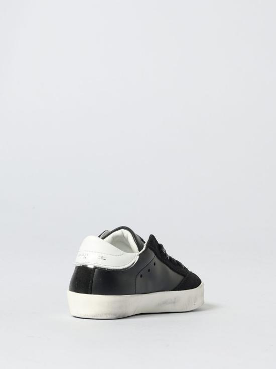 25FW [키즈] 필립모델 스니커즈 82121 04 Black - PHILIPPE MODEL