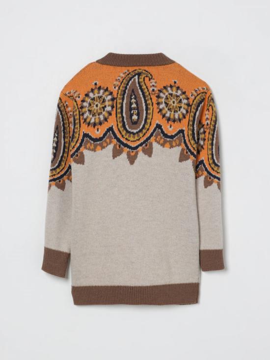 25FW [키즈] 에트로 풀오버 GX9Q00W0033 872MC Beige - ETRO