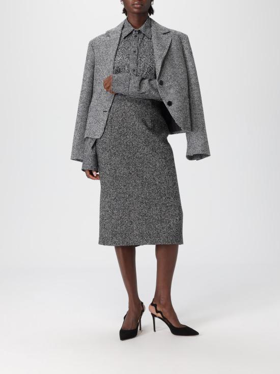 25FW 에르마노 설비노 수트 자켓 D476I717WG0 P4700 Black - ERMANNO SCERVINO