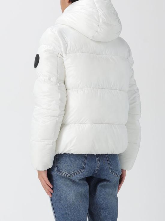 25FW 세이브더덕 자켓 D31989WLOVE21 00002 White - SAVE THE DUCK