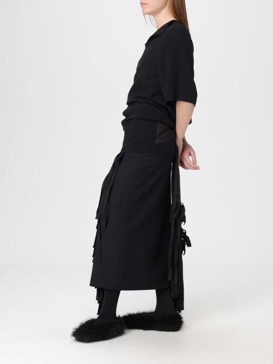 25FW 까르벵 반팔 티셔츠 6252K21105 DEEP Black - CARVEN