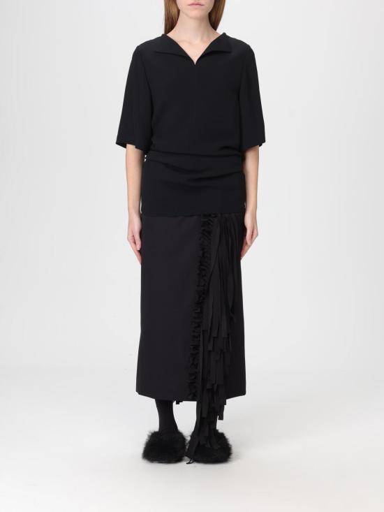 25FW 까르벵 반팔 티셔츠 6252K21105 DEEP Black