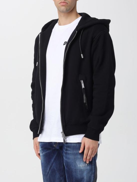 25FW 디스퀘어드2 긴팔 티셔츠 S71HG0153 S25516 900 Black - DSQUARED2