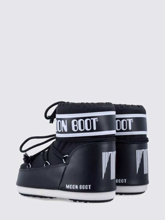25FW [키즈] 문부츠 아이콘 나일론 로우 부츠 80D1409340K N001 Black - MOON BOOT