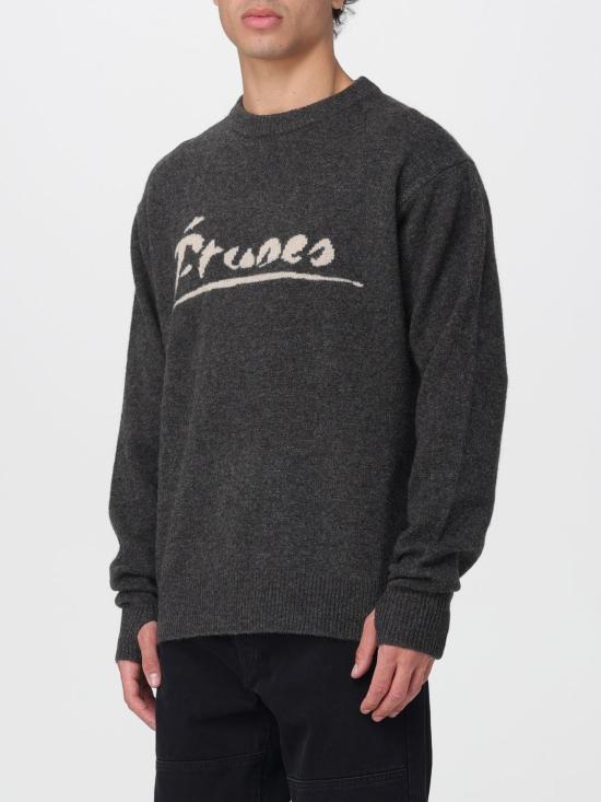 25FW 에뛰드스튜디오 스웨터 H25MMKNI604 91 Grey - ETUDES