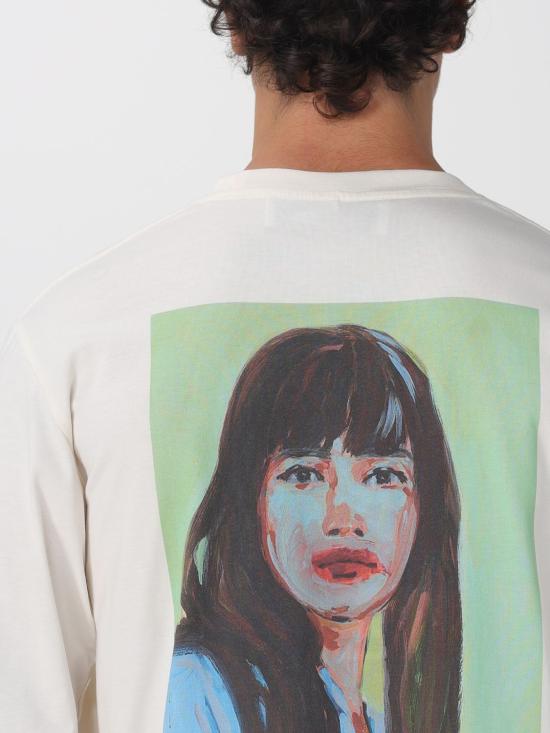 25FW 에뛰드스튜디오 반팔 티셔츠 H25MCTSH172 01 Ivory - ETUDES