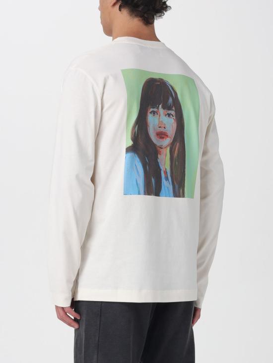 25FW 에뛰드스튜디오 반팔 티셔츠 H25MCTSH172 01 Ivory - ETUDES