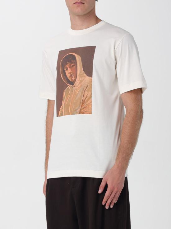 25FW 에뛰드스튜디오 반팔 티셔츠 H25MCTSH105 01 Ivory - ETUDES