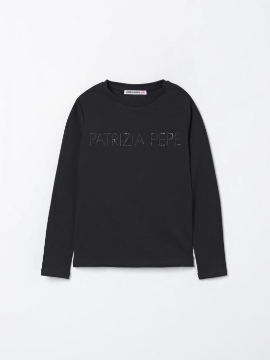 25FW [키즈] 파트리지아페페 티셔츠 7M0753J061 FG26 Black