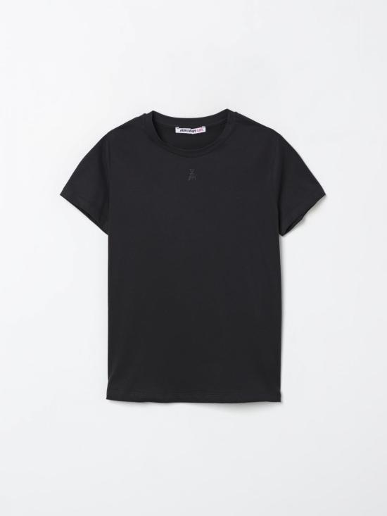 25FW [키즈] 파트리지아페페 티셔츠 7M0951J331 K103 Black