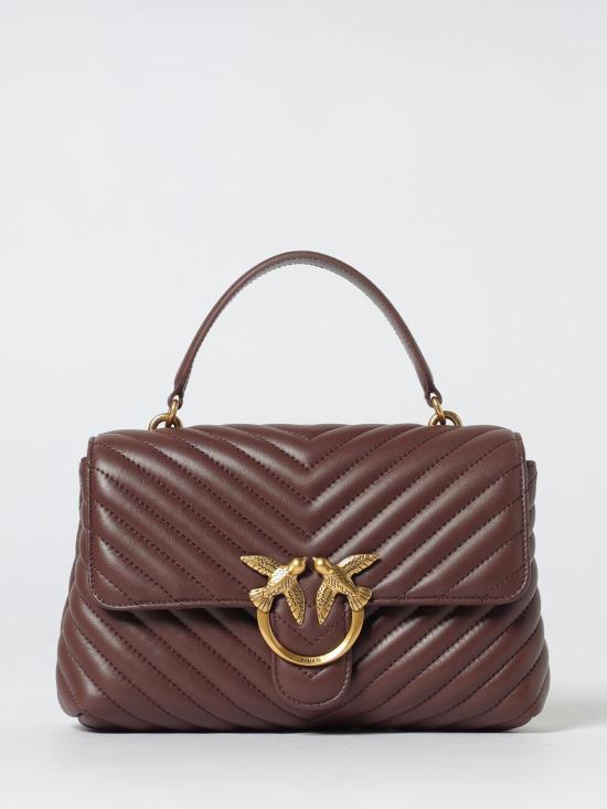 25FW 핑코 토트백 100043A0GK L86Q Brown