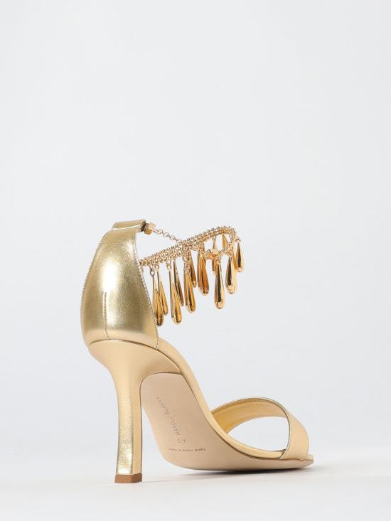 25FW 마놀로 블라닉 힐/펌프스 325 3102 0001 7103 Gold - MANOLO BLAHNIK