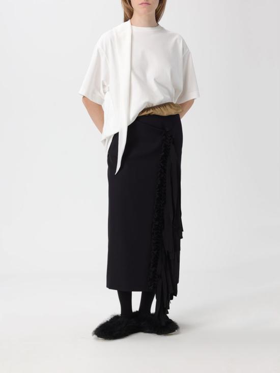 25FW 까르벵 반팔 티셔츠 6252K21062 White - CARVEN