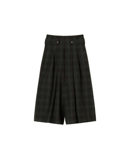 25FW 액티튜드 트윈세트 스트레이트 팬츠 252AT2131 12451 DAILY TARTAN