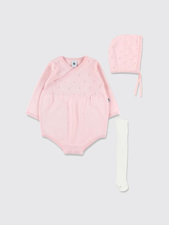 25FW [키즈] 쁘띠바또 오버롤 A0E5V 00 Pink