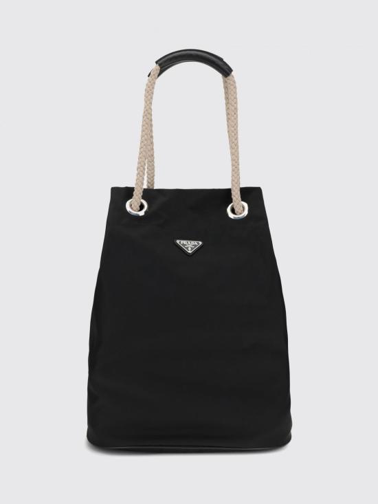 25FW 프라다 토트백 2VG133VOOO2HG8 F0002 Black