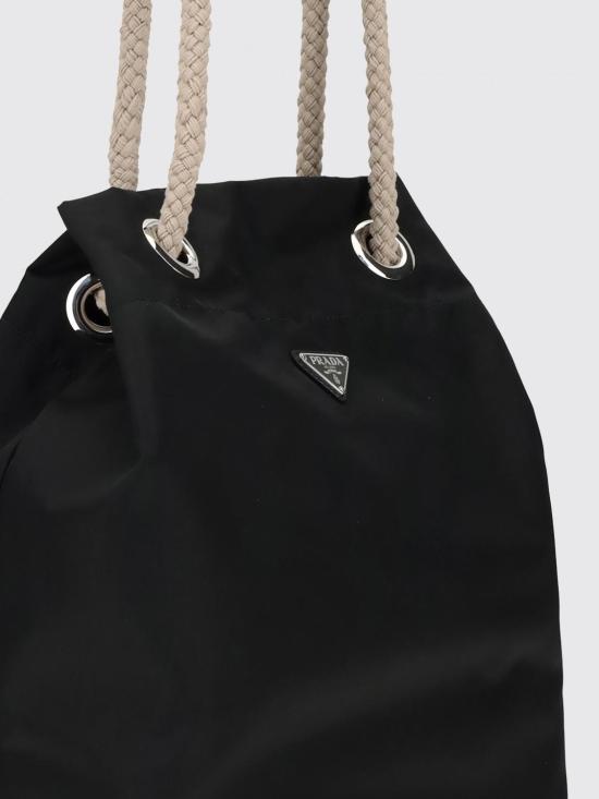 25FW 프라다 토트백 2VG133VOOO2HG8 F0002 Black - PRADA