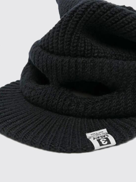 25FW 메종 미하라 야스히로 비니 A15AC402 Black - MAISON MIHARA YASUHIRO